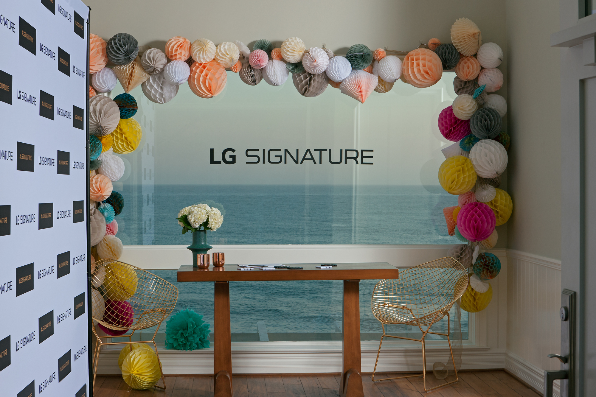 M Booth – LG Malibu Signature Event – Photography by Tom Bonner